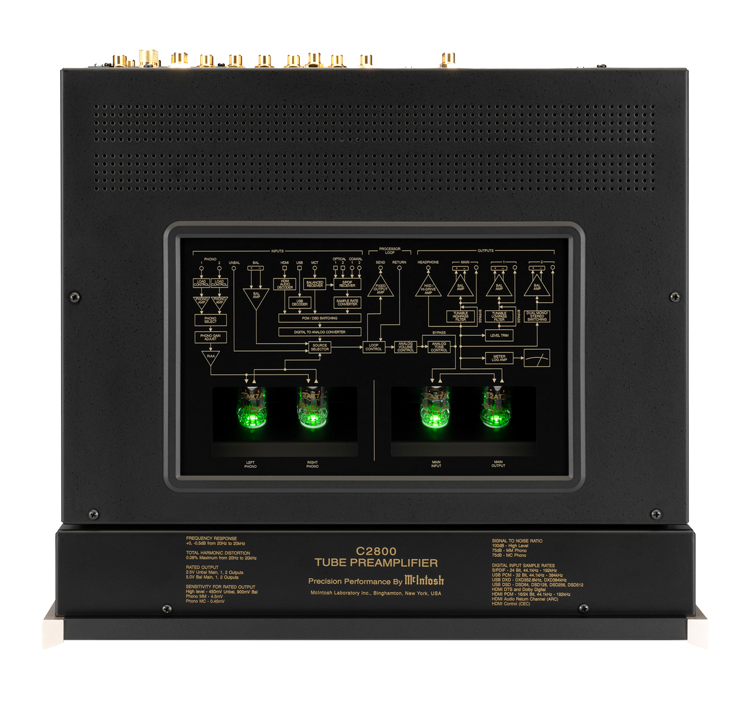 McIntosh C2800 Tube Preamplifier